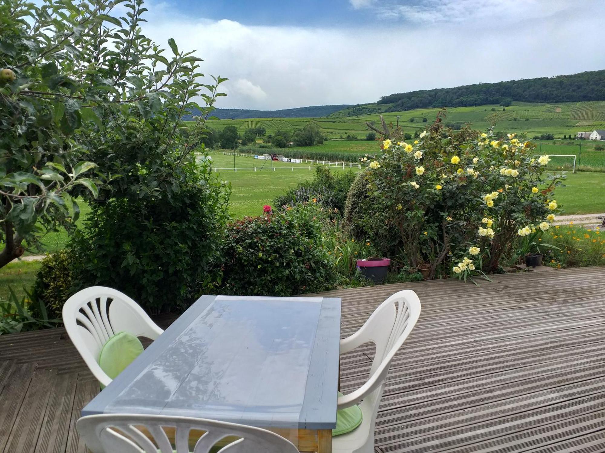 Gite Dans Vignoble Alsacien Westhalten Buitenkant foto